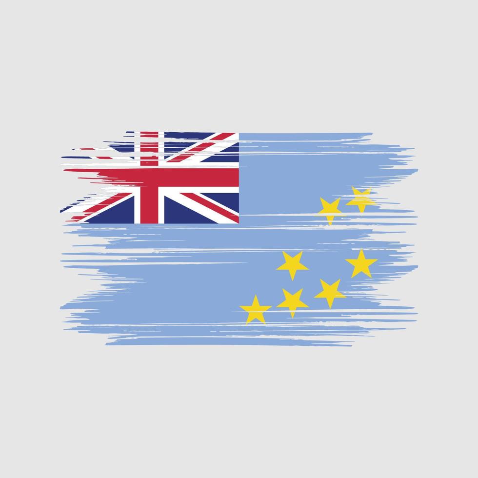 Tuvalu vlag ontwerp vrij vector