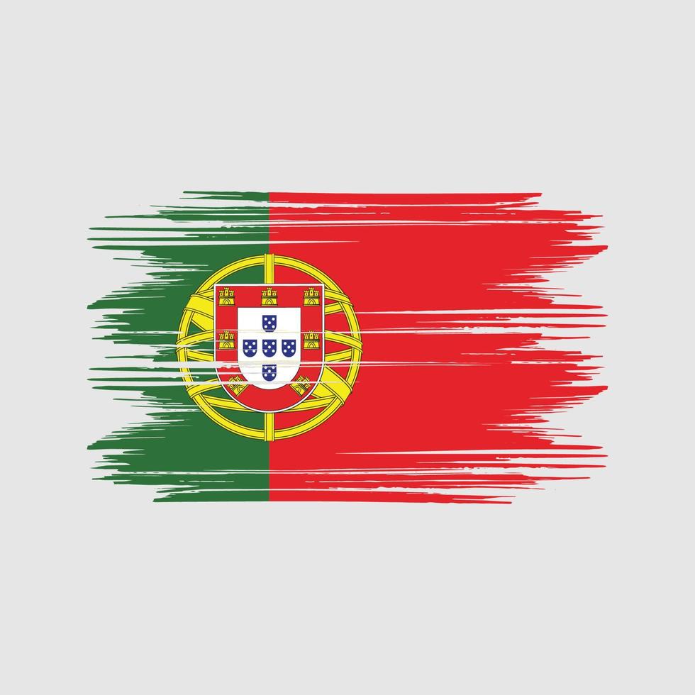 Portugal vlag ontwerp vrij vector