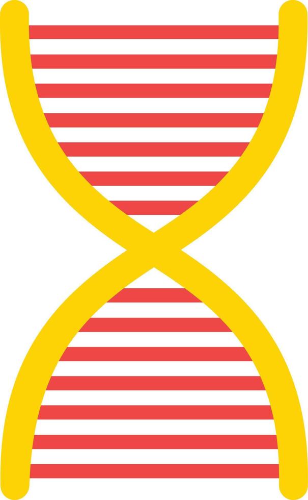 dna plat icoon vector