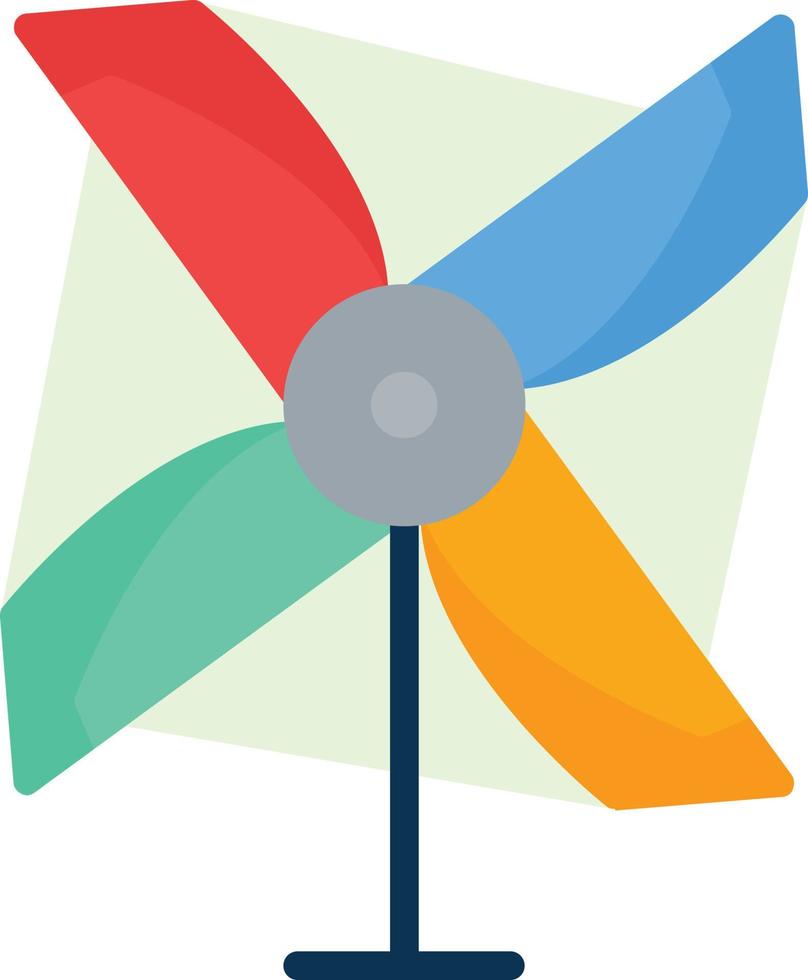 pinwheel vlak icoon vector