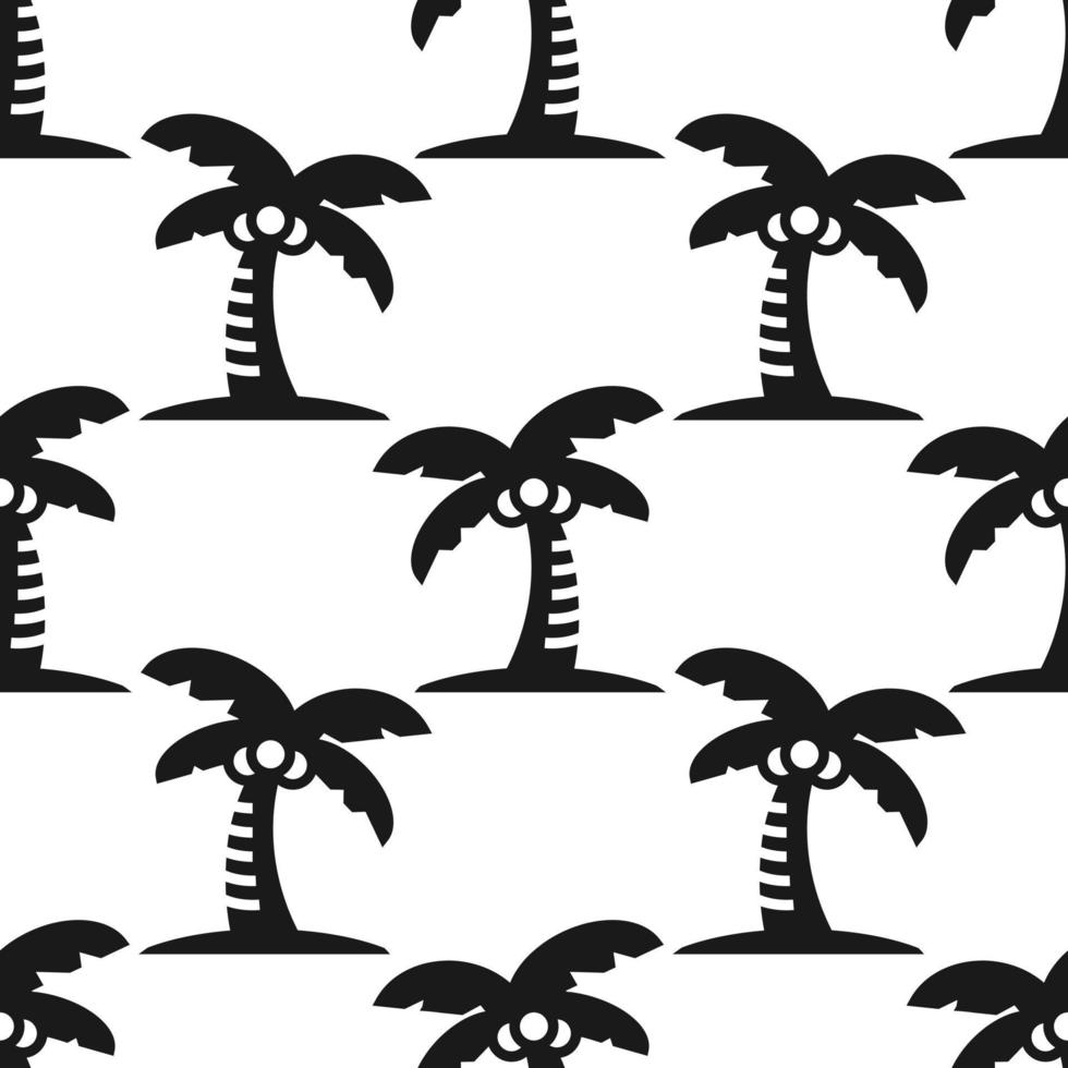 tropisch exotisch palm boom planten naadloos patroon. ontwerp voor gebruik achtergrond textiel allemaal over- kleding stof afdrukken omhulsel papier en anderen. vector