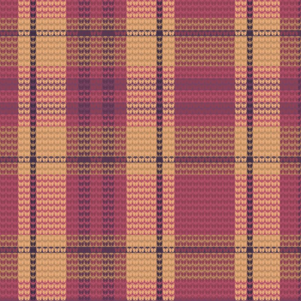 Schotse ruit of plaid halloween kleur patroon. vector