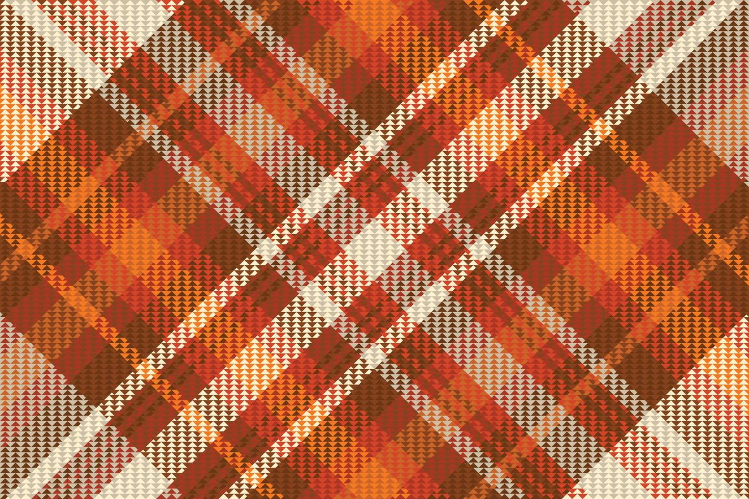 Schotse ruit of plaid halloween kleur patroon. vector