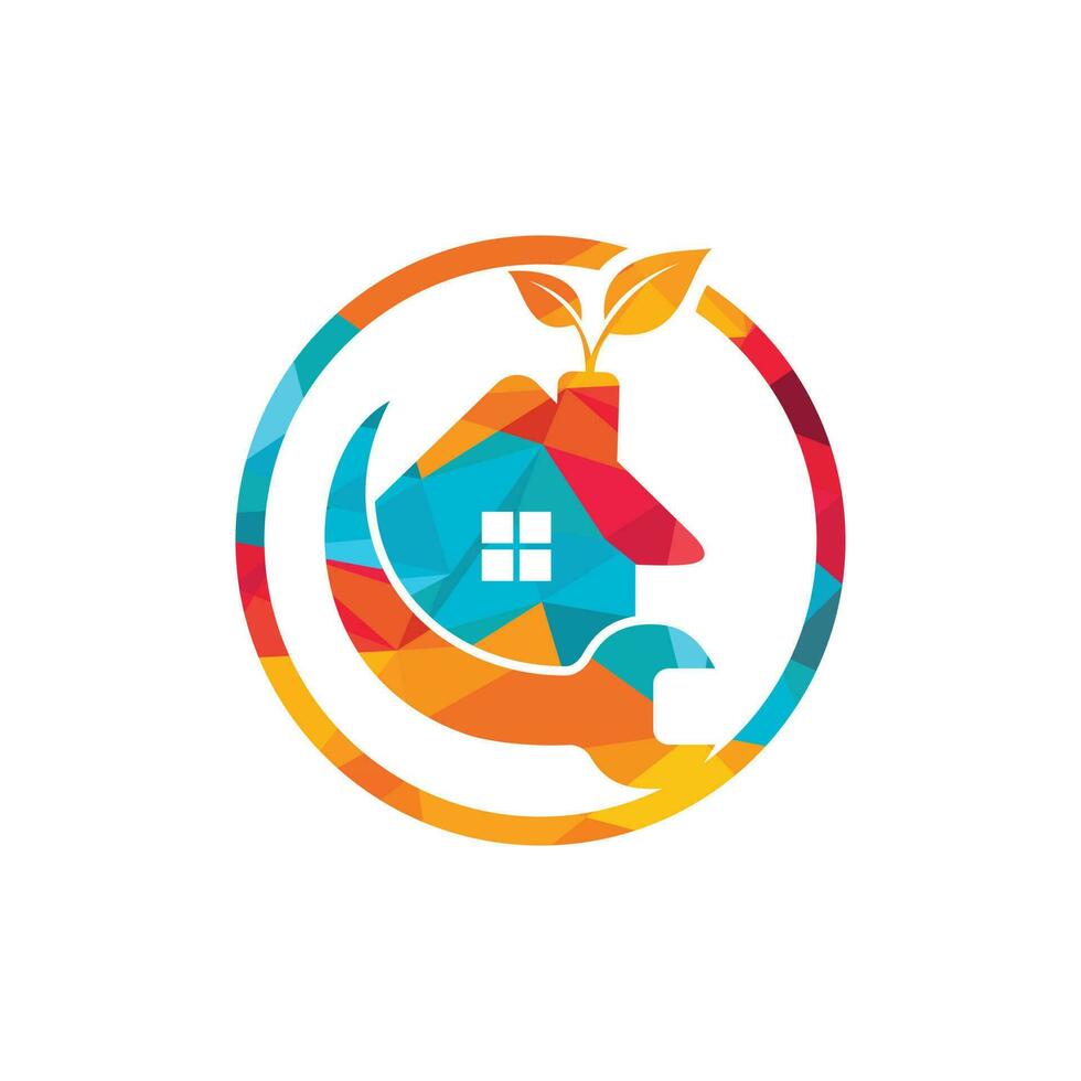 huis reparatie vector logo ontwerp sjabloon. huis restauratie en vernieuwing onderhoud logo ontwerp.