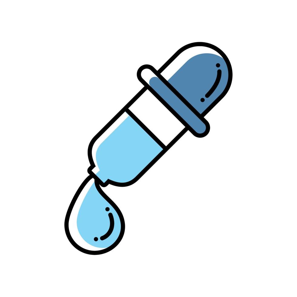 druppelaar wetenschap biologie vector