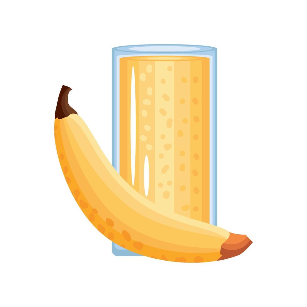 fruit banaan sap vector