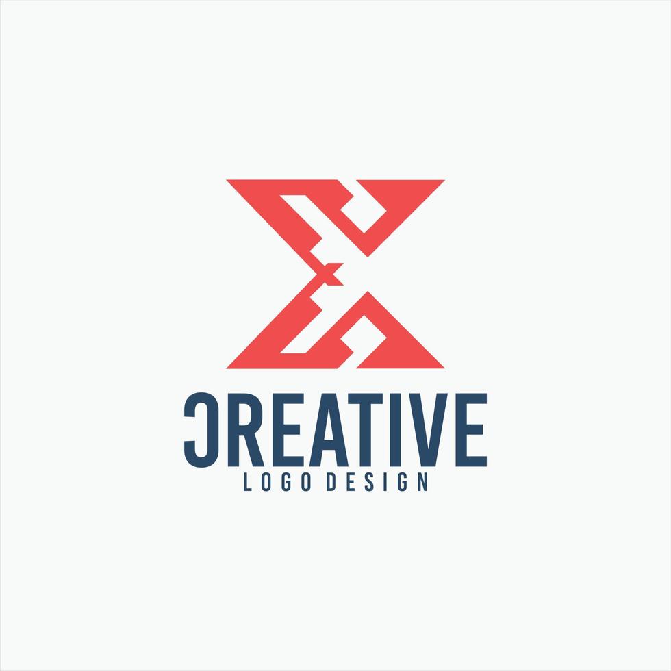 logo illustratie abstract, gemakkelijk modern vector ontwerp