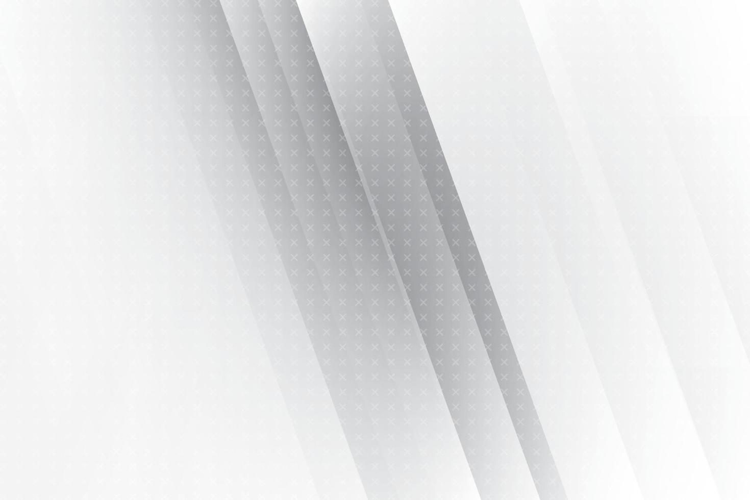 abstracte geometrische witte en grijze kleur achtergrond. vectorillustratie. vector