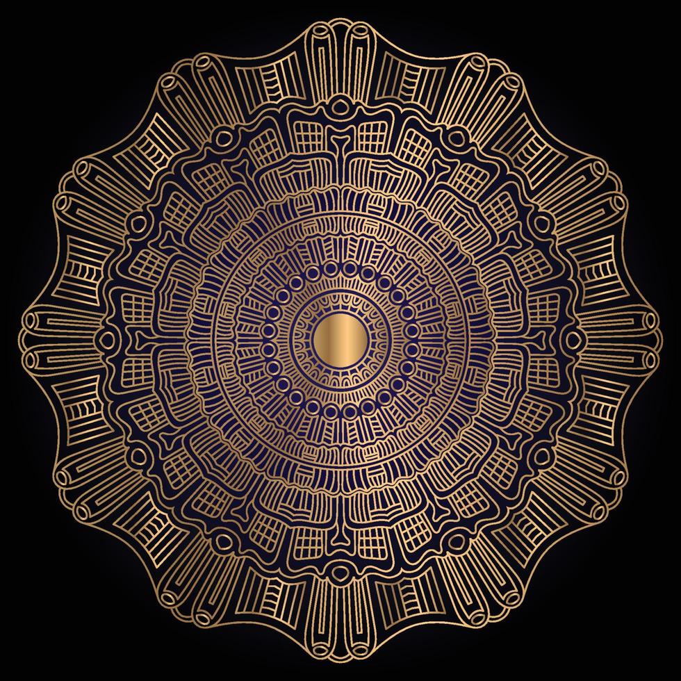 mandala islamitische stijl luxe arabesk patroon. decoratieve mandala in ramadan-stijl. mandala om af te drukken, poster, omslag, brochure, flyer, banner vector