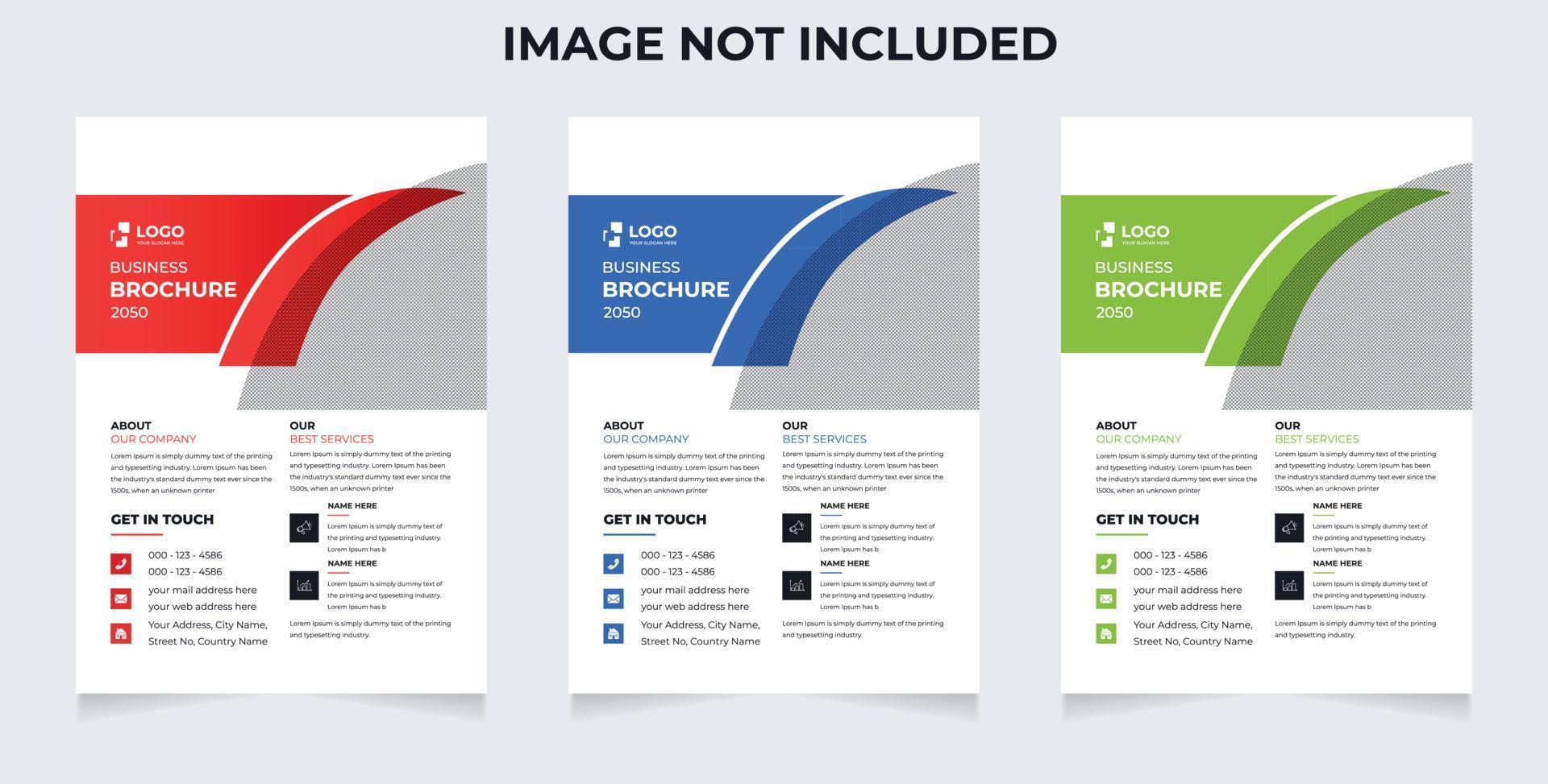 bedrijf folder sjabloon vector. brochure ontwerp, Hoes modern lay-out, jaar- rapport, poster vector