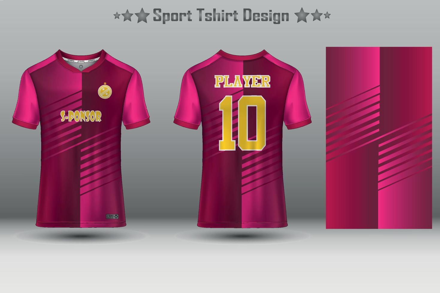 voetbal Jersey mockup Amerikaans voetbal Jersey ontwerp sublimatie sport t overhemd ontwerp verzameling voor racen, wielersport, gamen, motorcross vector