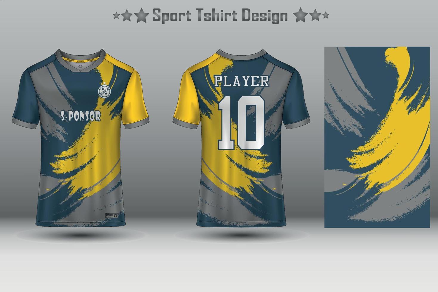 voetbal Jersey mockup Amerikaans voetbal Jersey ontwerp sublimatie sport t overhemd ontwerp verzameling voor racen, wielersport, gamen, motorcross vector