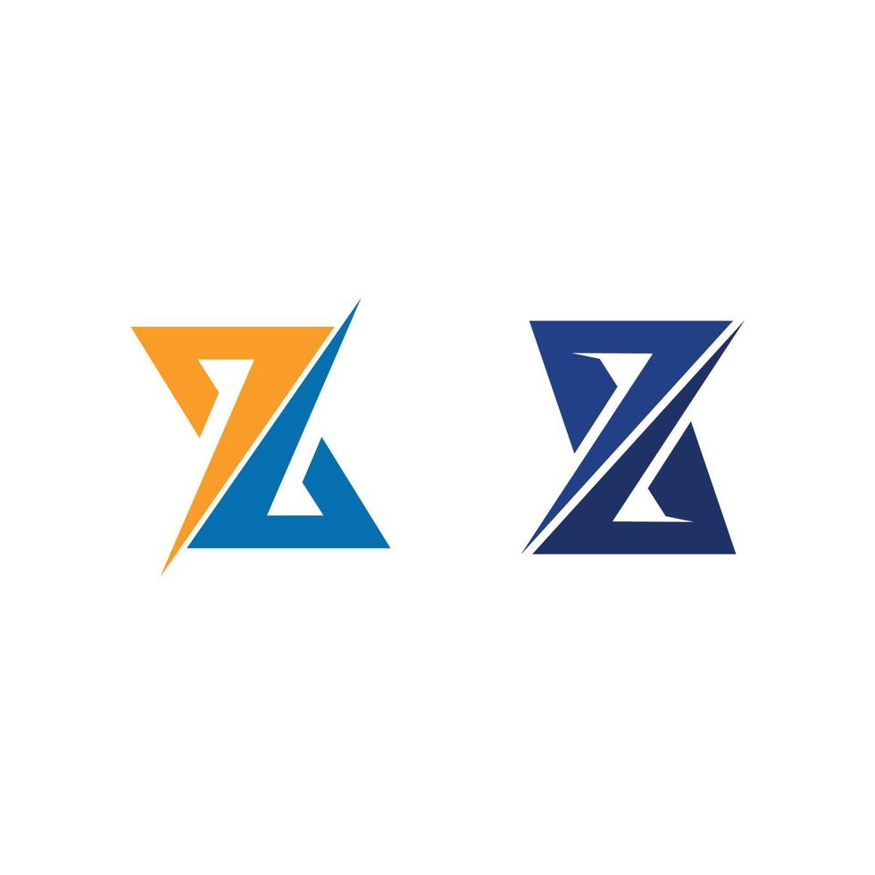 z letter en lettertype z logo ontwerp vector identiteit illustratie