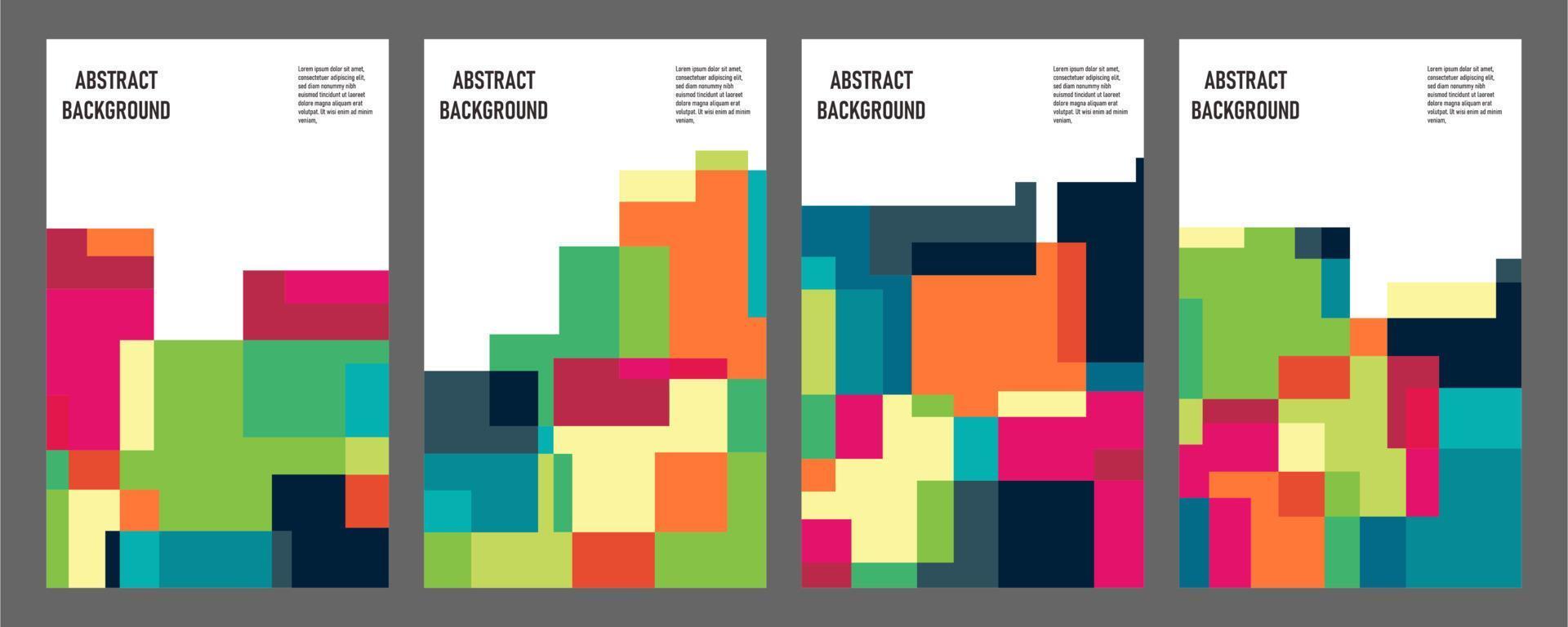 abstract bauhaus meetkundig patroon achtergrond vector cirkel