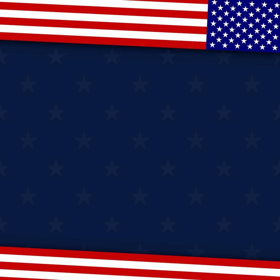 Amerikaans vlag achtergrond voor ieder evenement vector