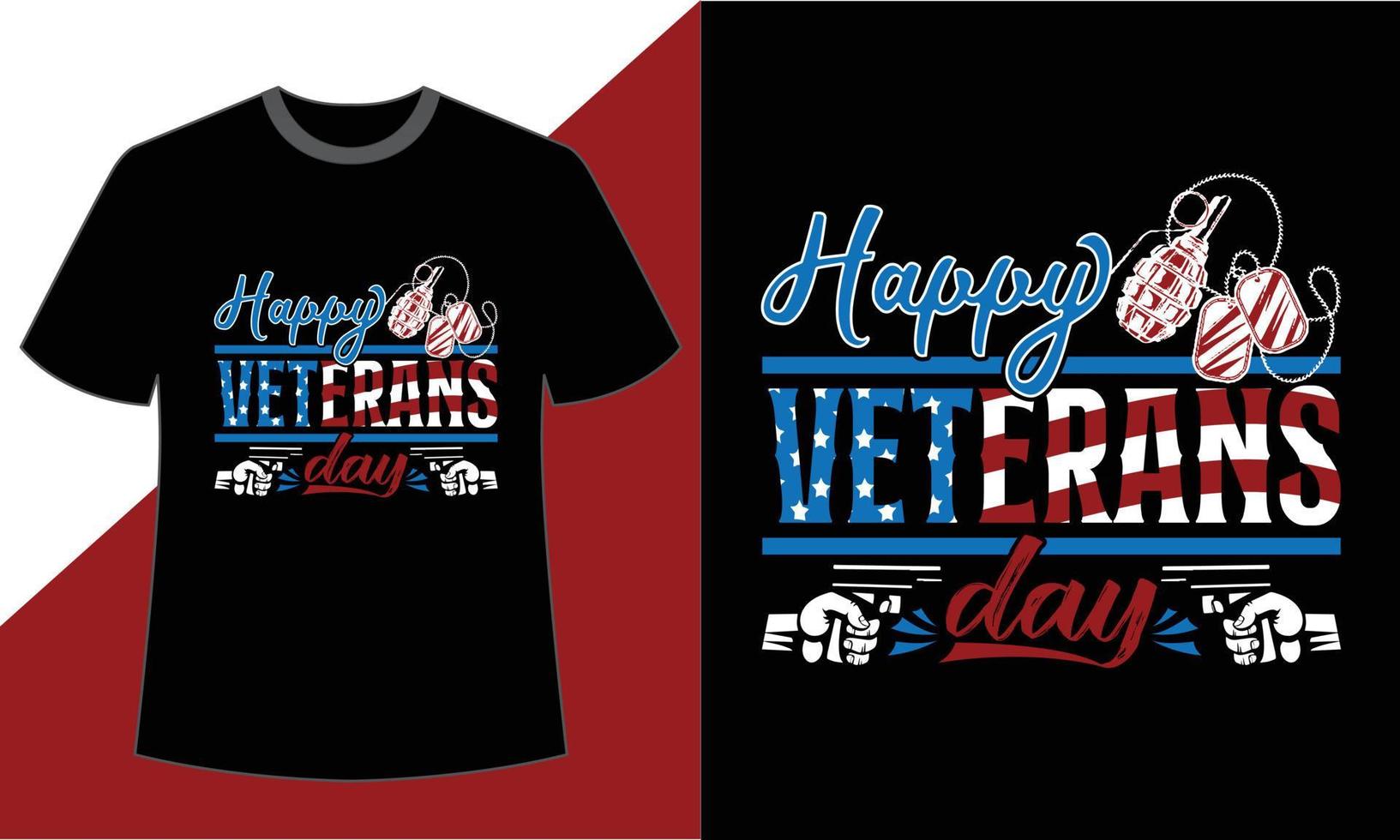 veteranen dag t overhemd vector