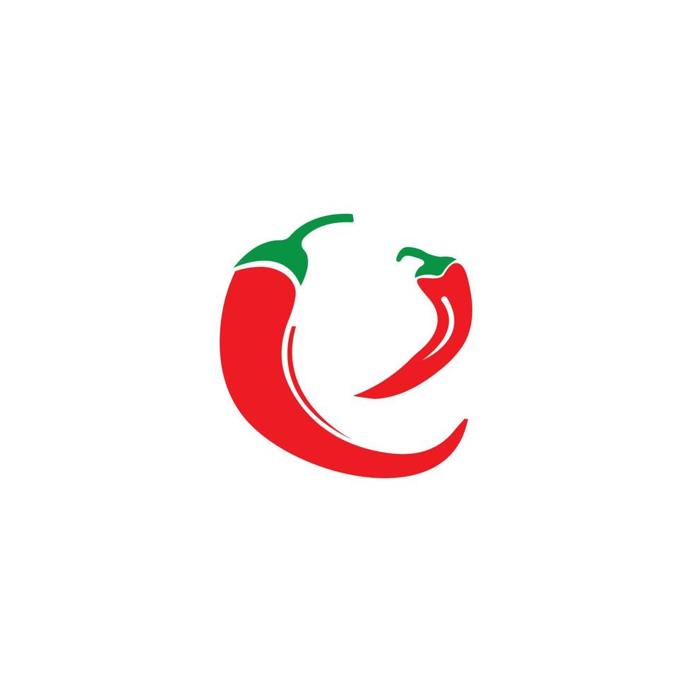 Chili logo sjabloon symbool vector icoon