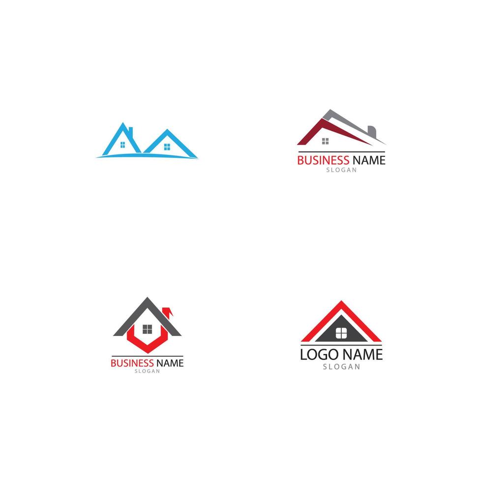 echt landgoed eigendom en bouw logo ontwerp voor bedrijf zakelijke teken . vector
