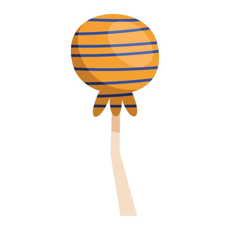 halloween lolly zoet snoep vector