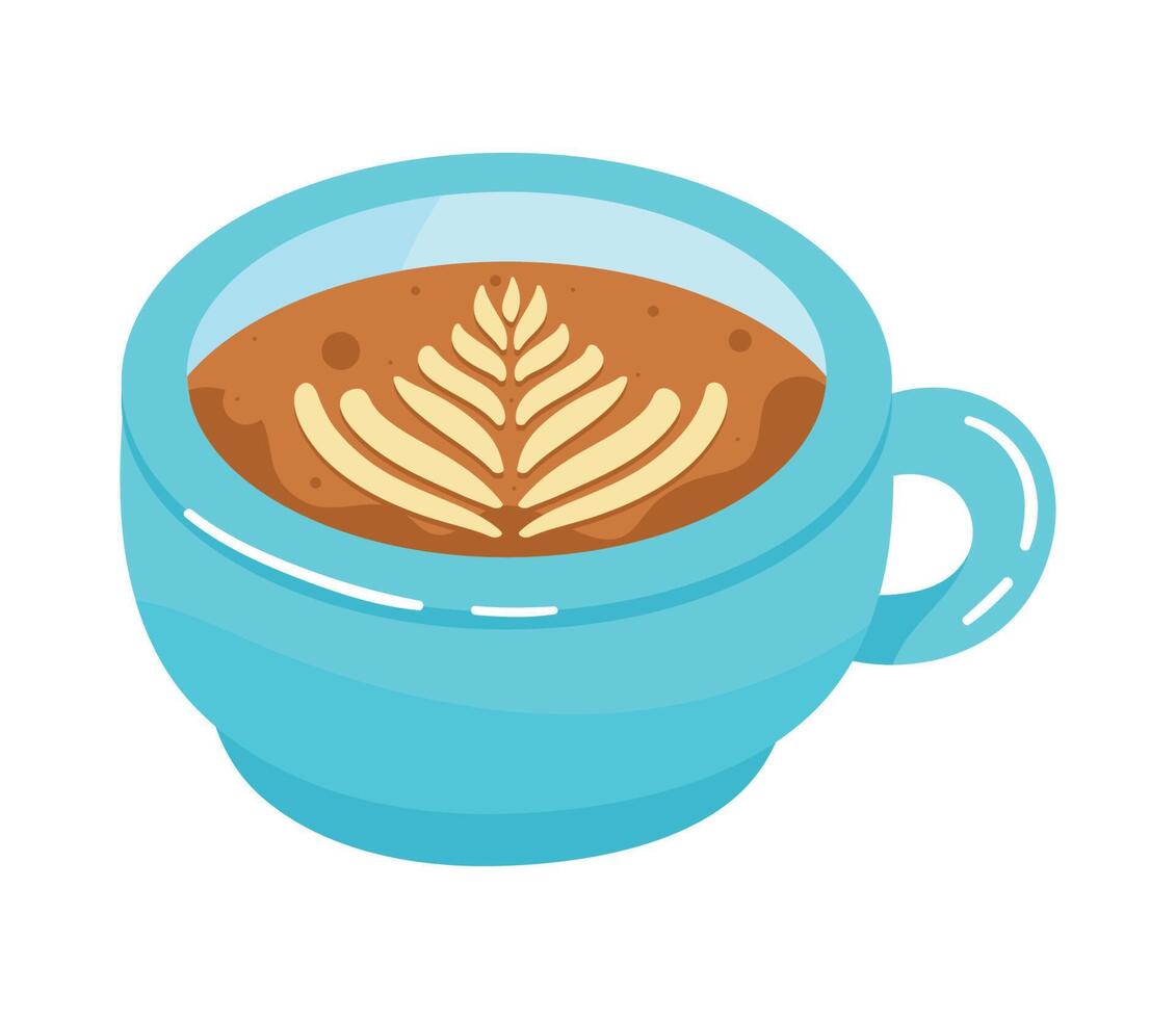 koffiekopje drinken vector