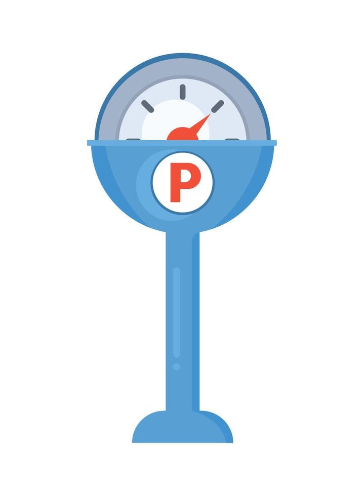 parkeren meter signaal vector