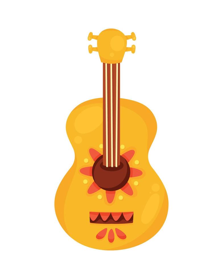 Mexicaans gitaarinstrument vector