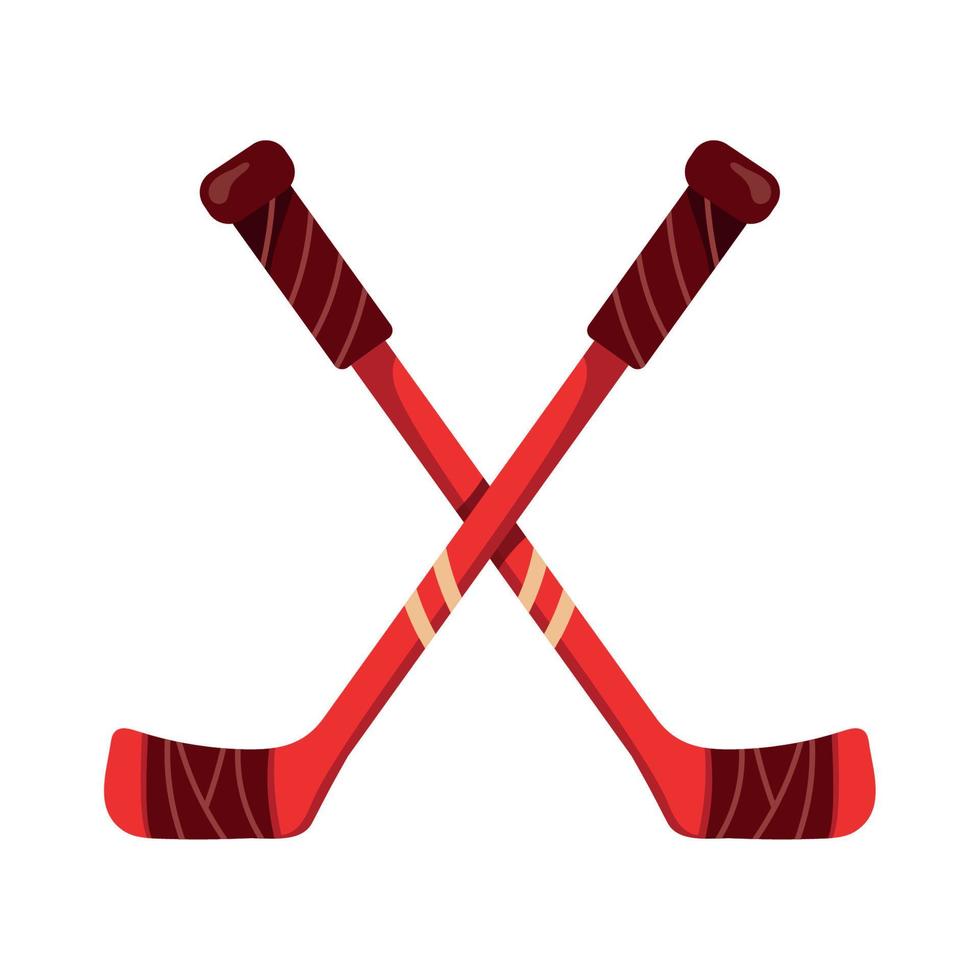 hockey sport stokjes vector