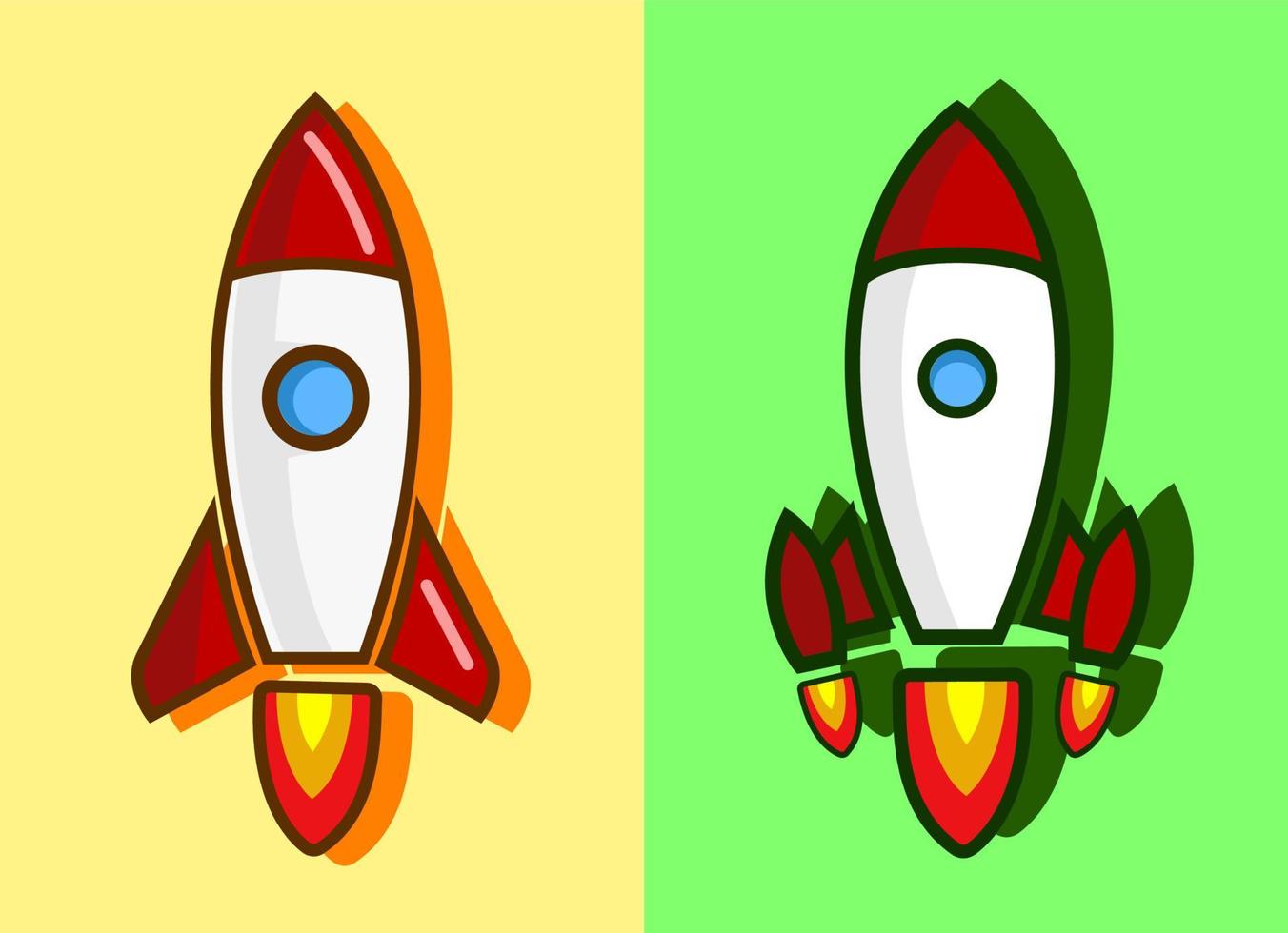 booster logo, raket vooruitgaan logo ontwerpen sjabloon. vector