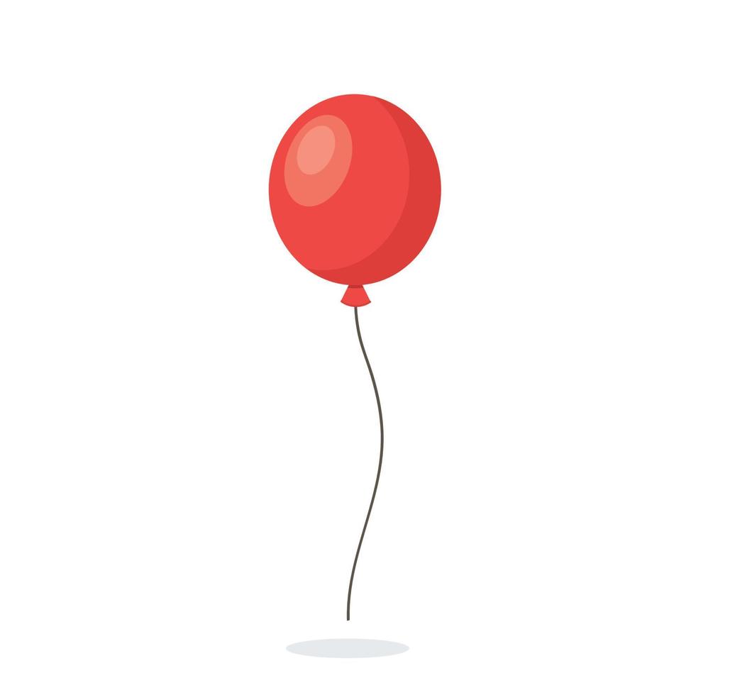 ballon viering partij decoraties. vector illustratie