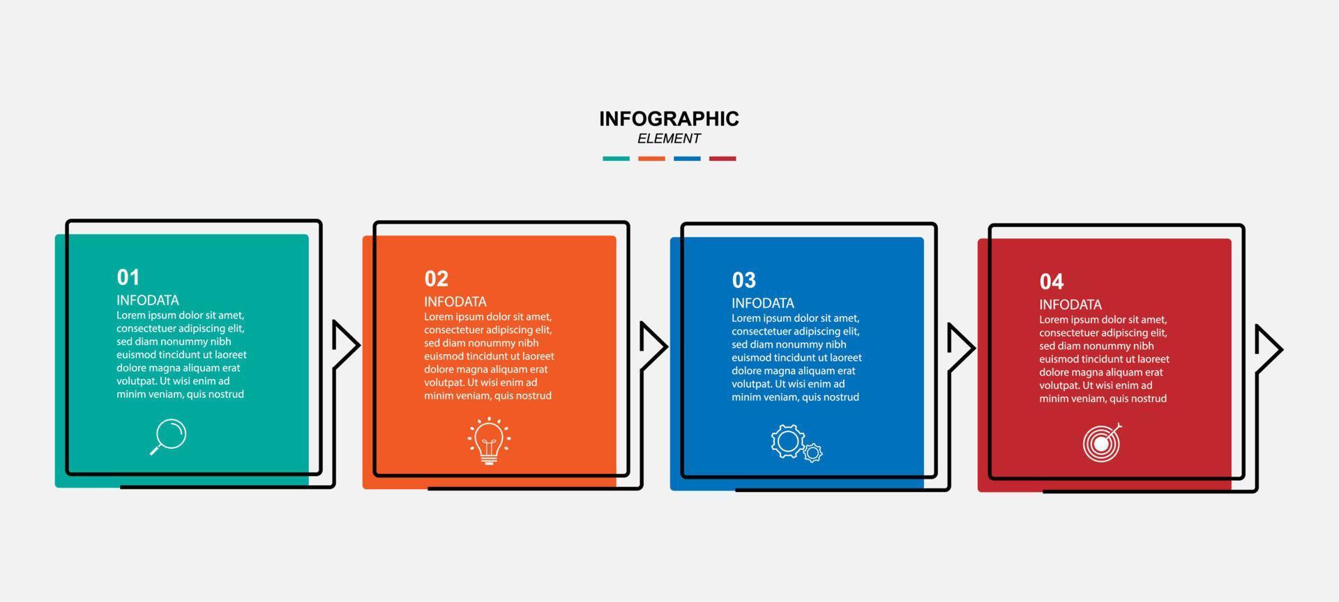 infographic sjabloon vector