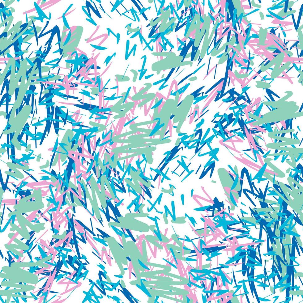 fantasie rommelig uit de vrije hand tekening meetkundig vormen naadloos patroon. oneindigheid ditsy kattebelletje abstract kaart, indeling. creatief achtergrond. textiel, kleding stof, omhulsel papier. vector