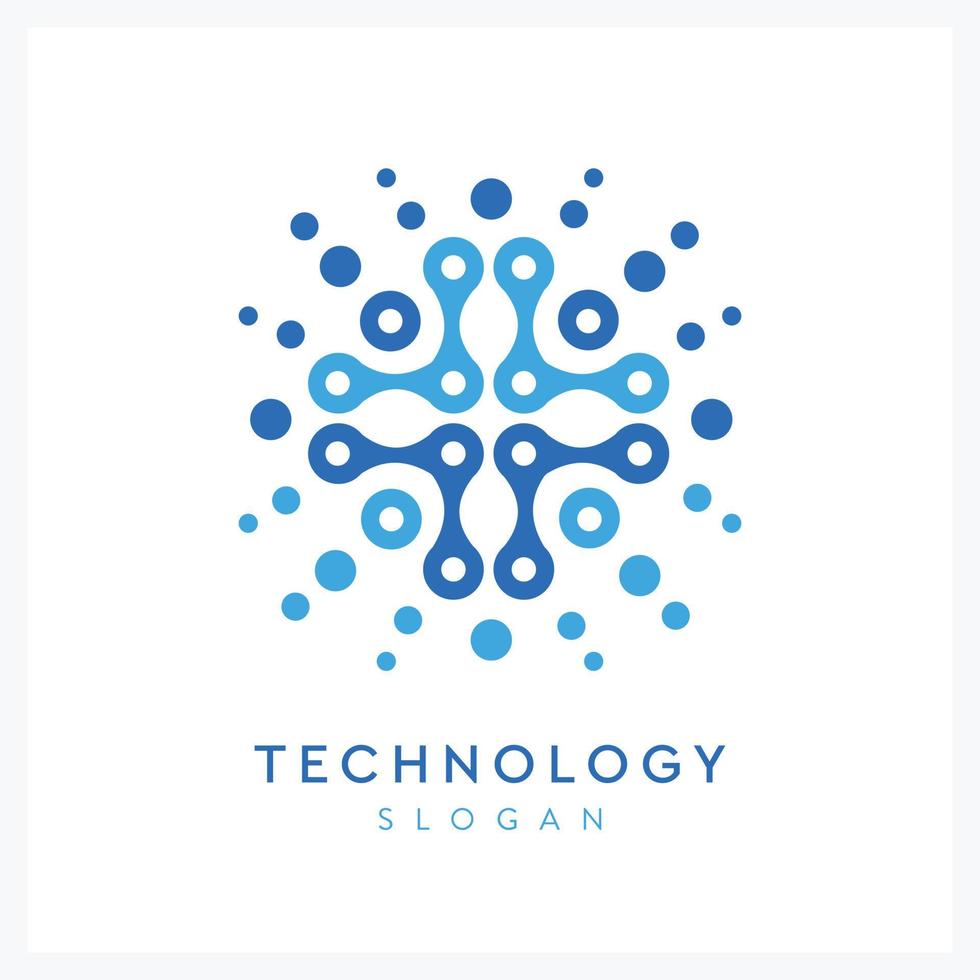 medisch technologie inspiratie logo voor bedrijf bedrijf vector