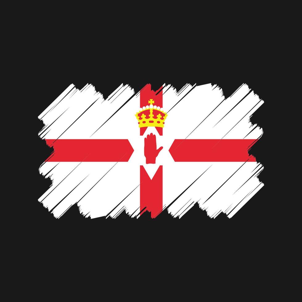 noordelijk Ierland vlag vector ontwerp. nationaal vlag