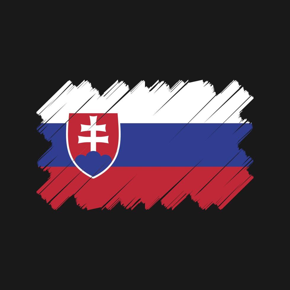 Slowakije vlag vector ontwerp. nationale vlag