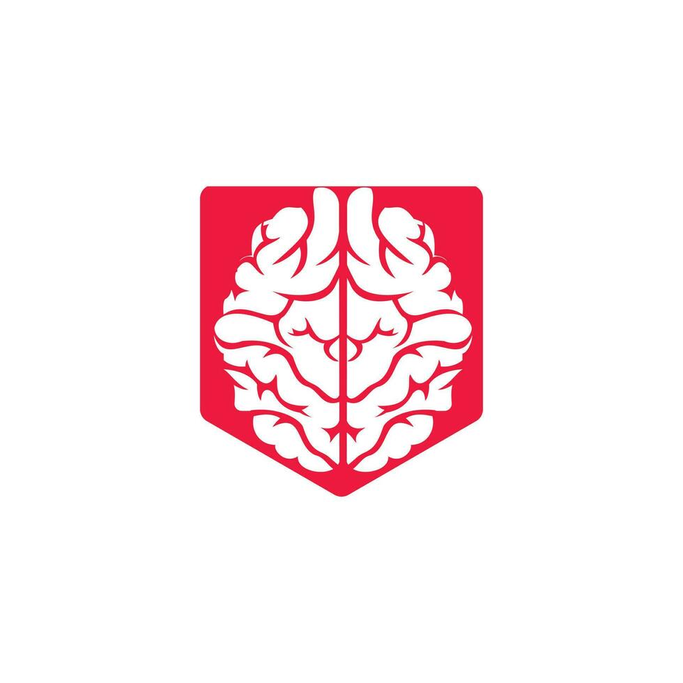 creatief hersenen logo ontwerp. denken idee concept.brainstorm macht denken hersenen logotype icoon. vector