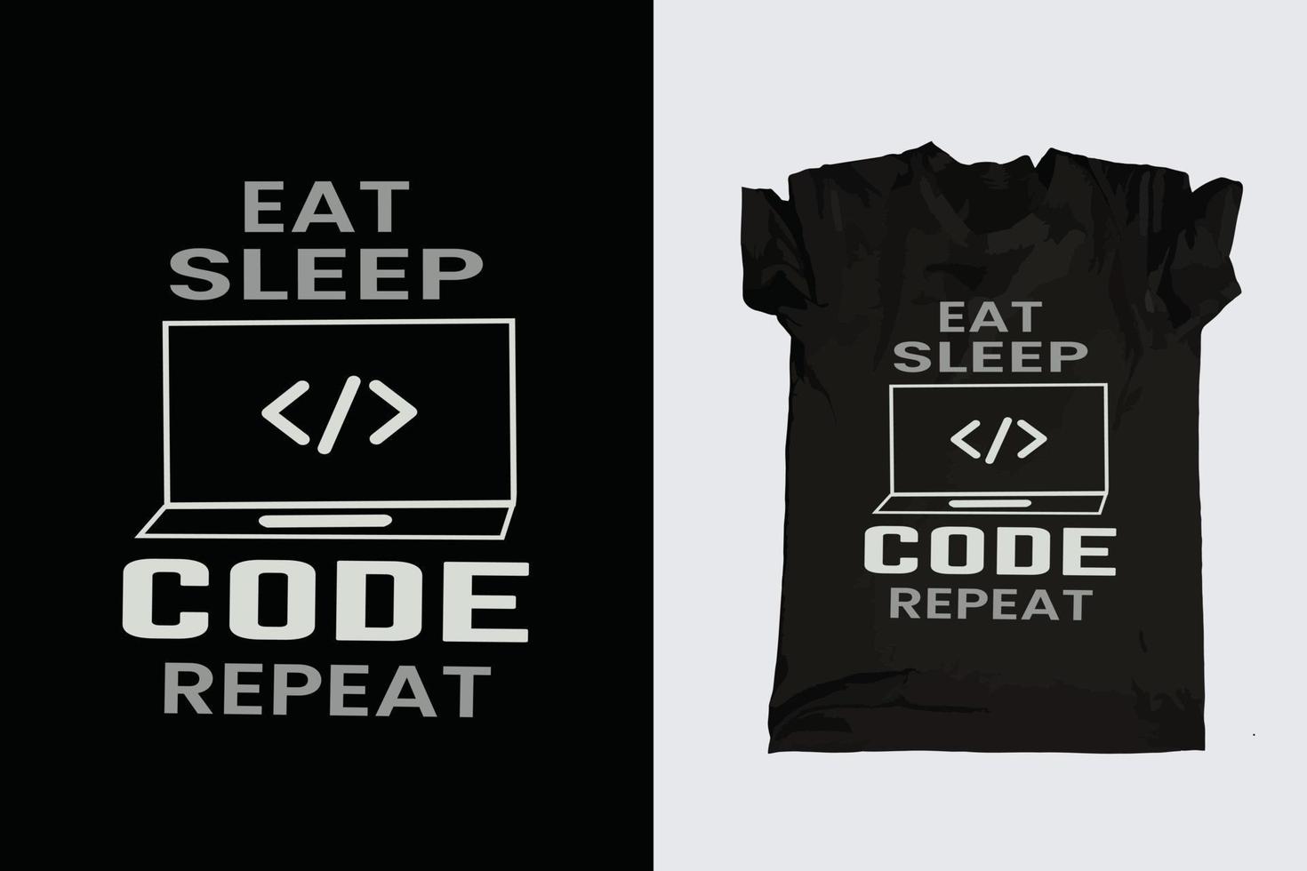 computer programmeur typografie t-shirt vector