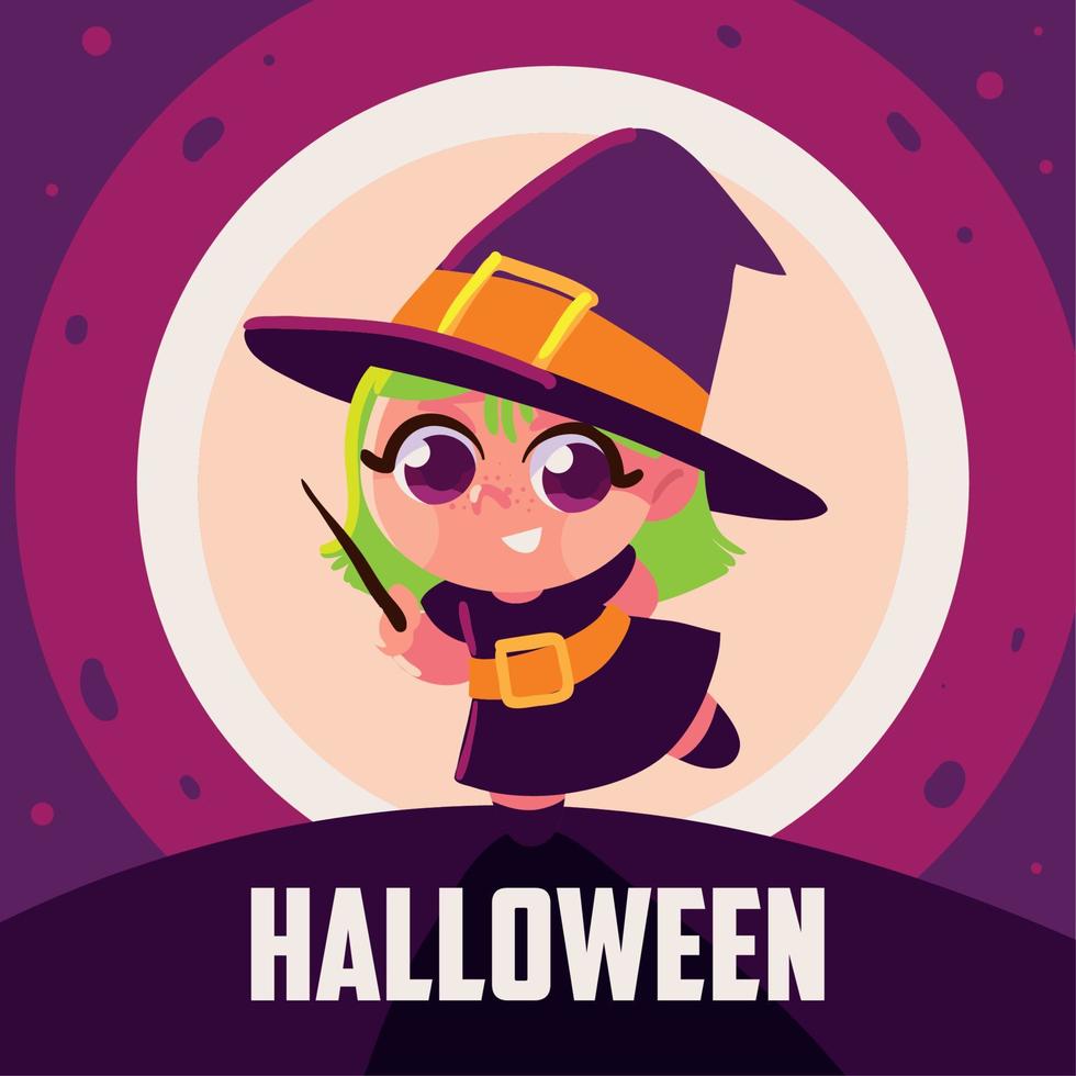 halloween partij nacht vector