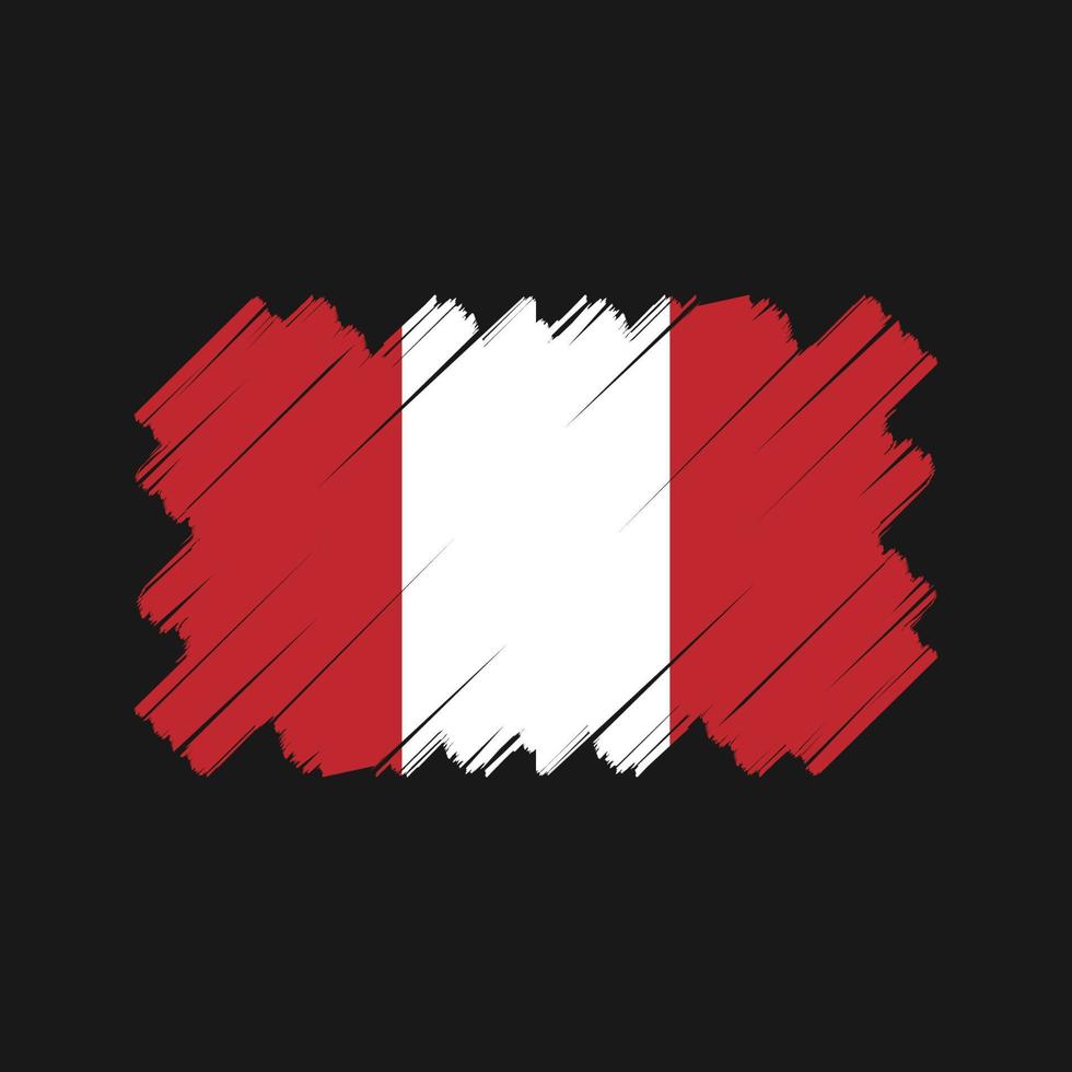 Peru vlag vector ontwerp. nationale vlag