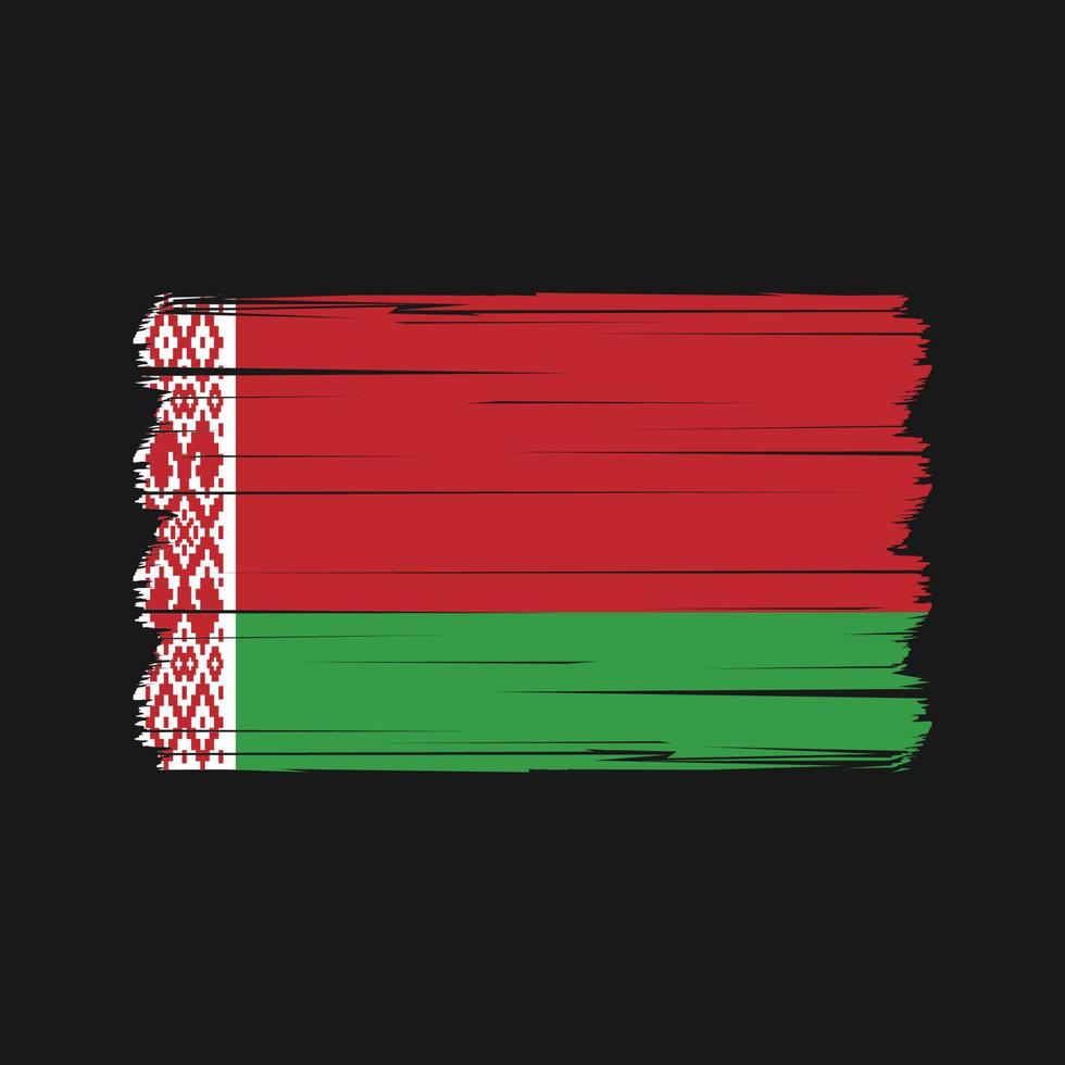 Wit-Rusland vlag vector. nationaal vlag vector