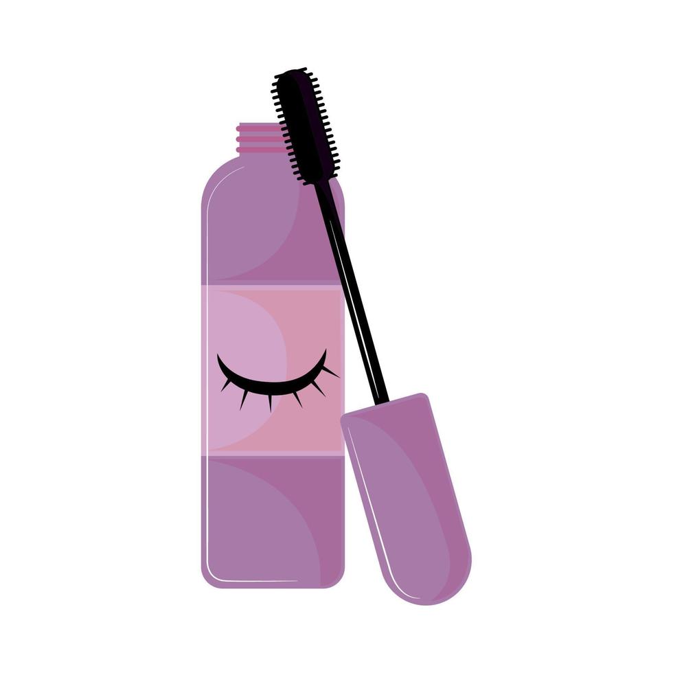 mascara schoonheid icoon vector