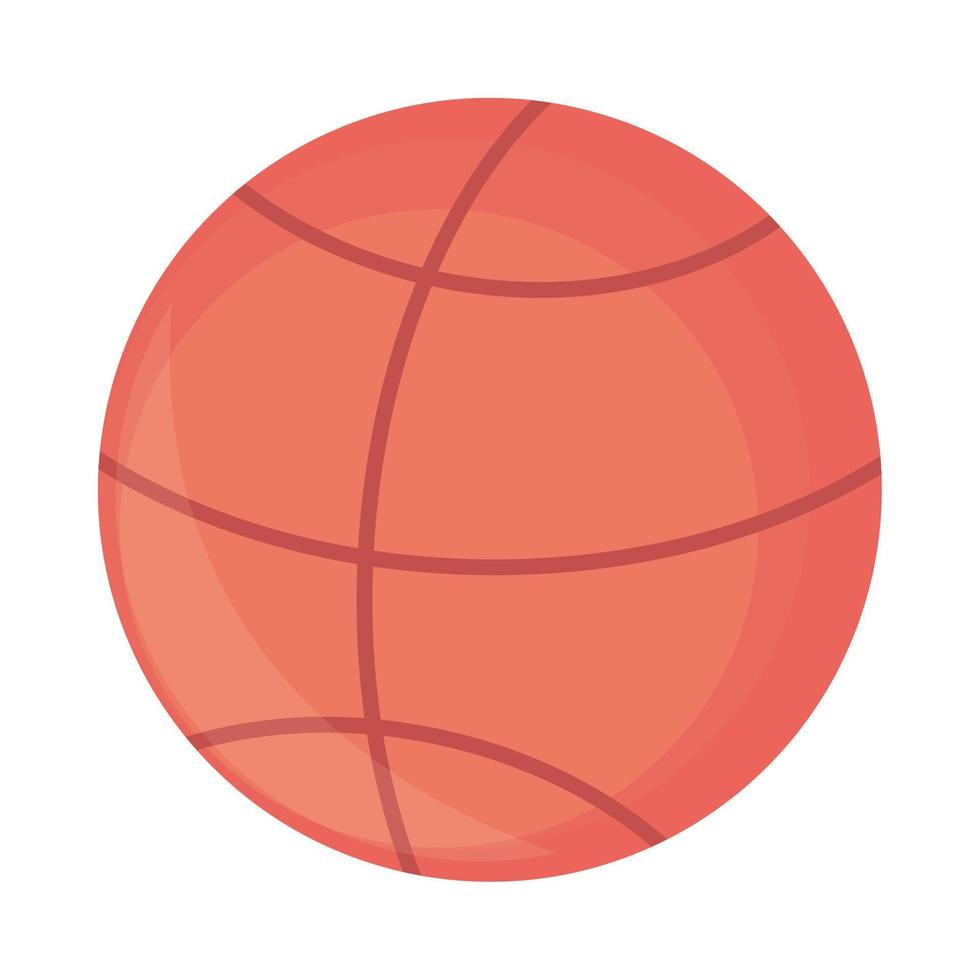 isometrische basketbal bal vector