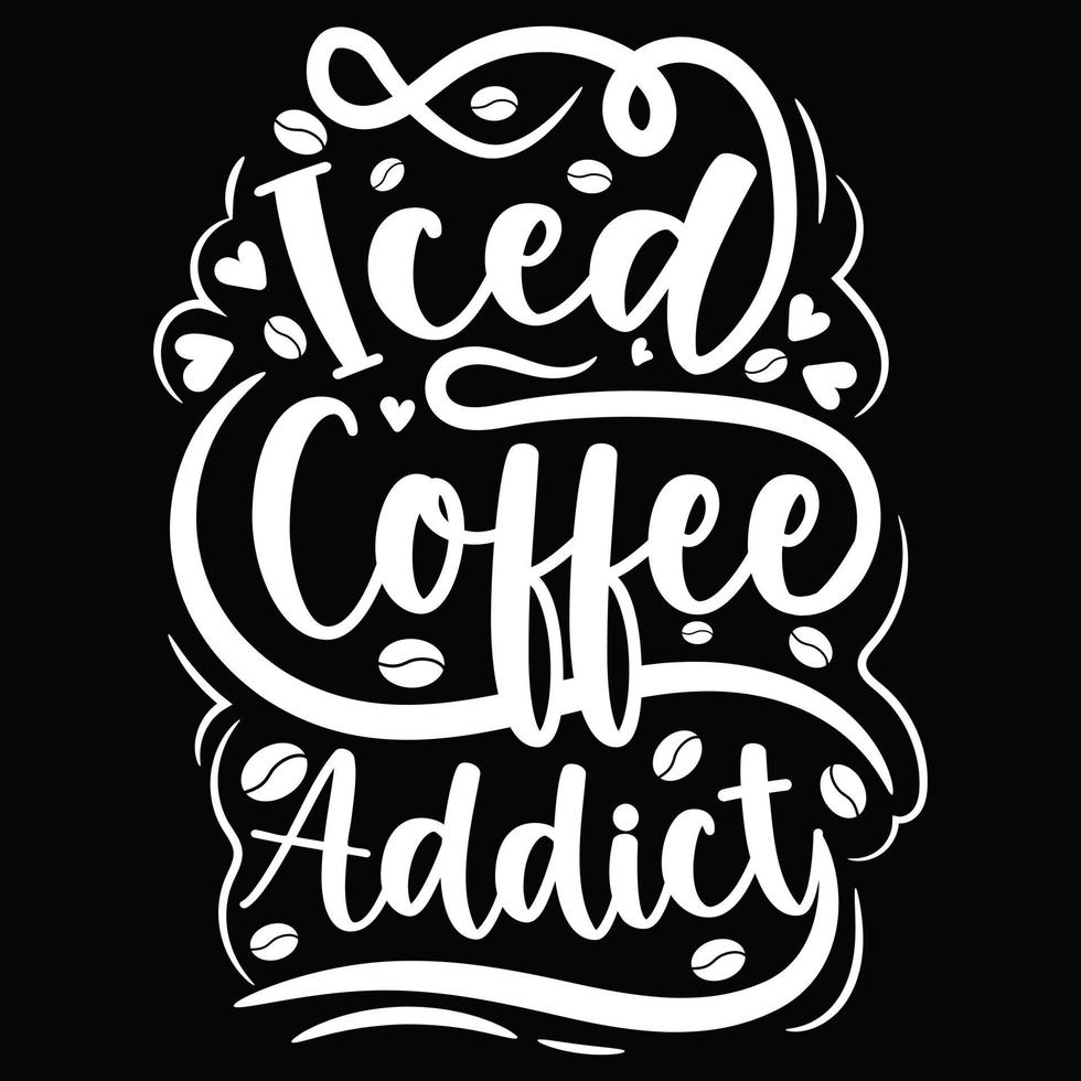 koffie vector t overhemd ontwerp grafisch typografie illustratie