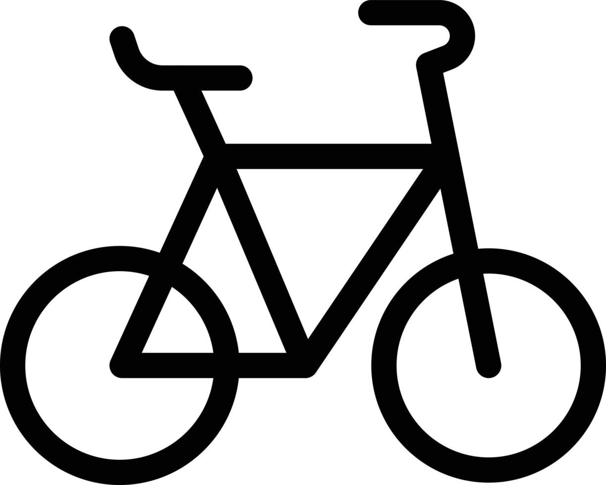 fiets vectorillustratie op een background.premium kwaliteit symbolen.vector pictogrammen voor concept en grafisch ontwerp. vector