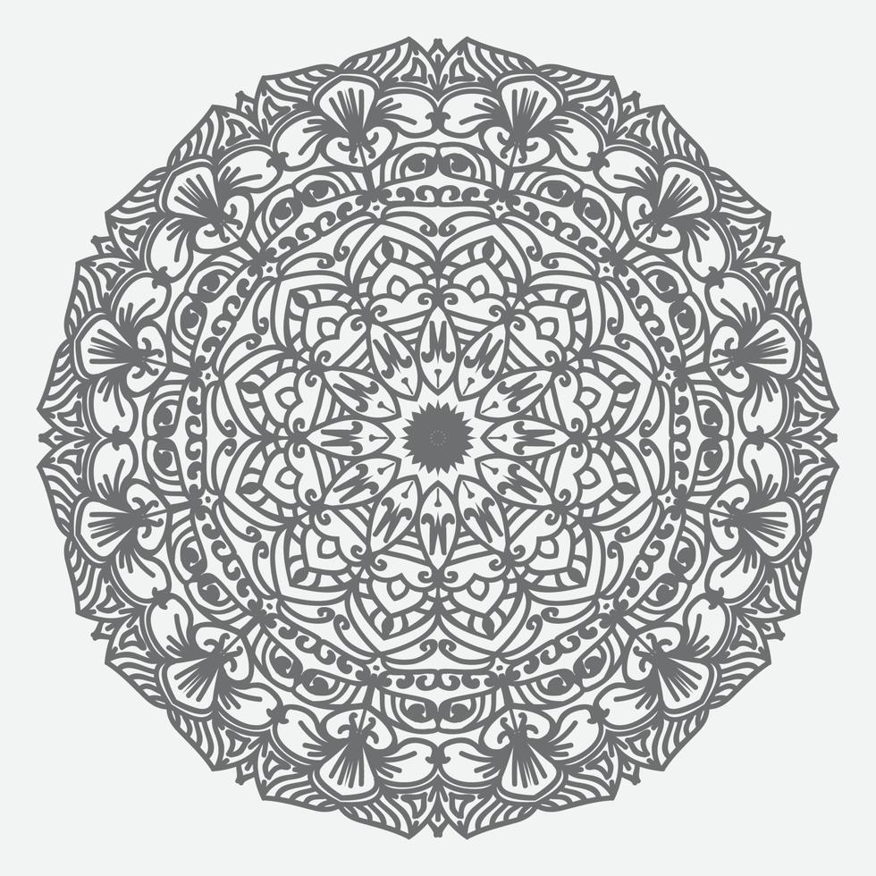 luxe decoratieve mandala ontwerp achtergrond vector