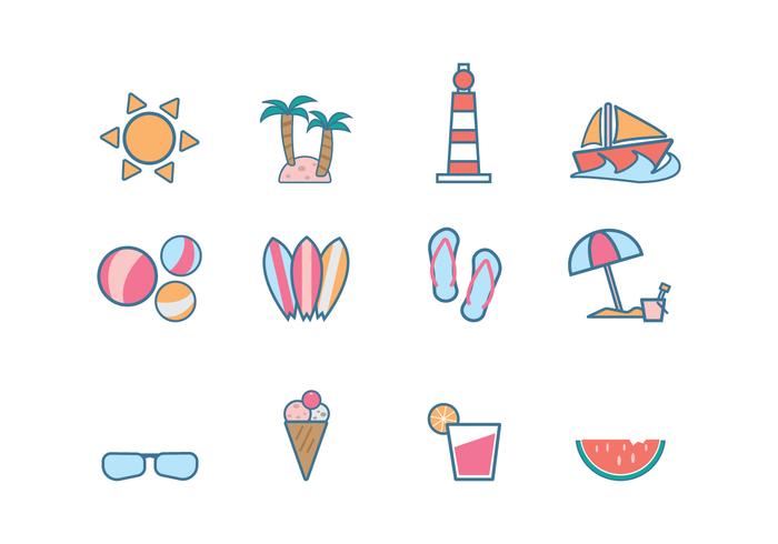 Gratis Beach Icon Vector