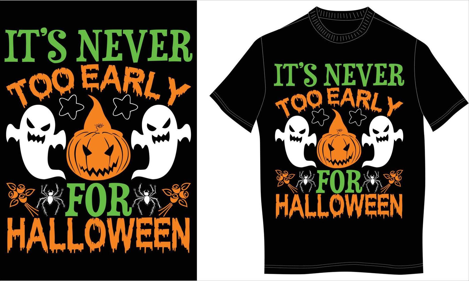 halloween t-shirt ontwerp vector