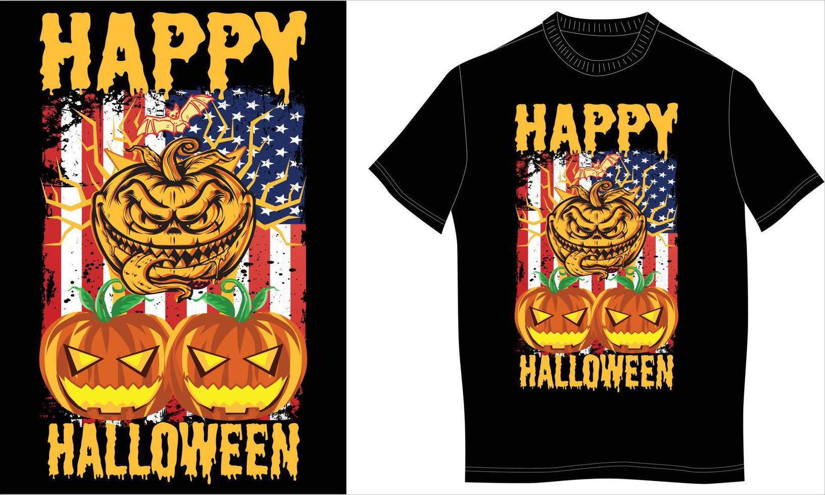 halloween t-shirt ontwerp vector