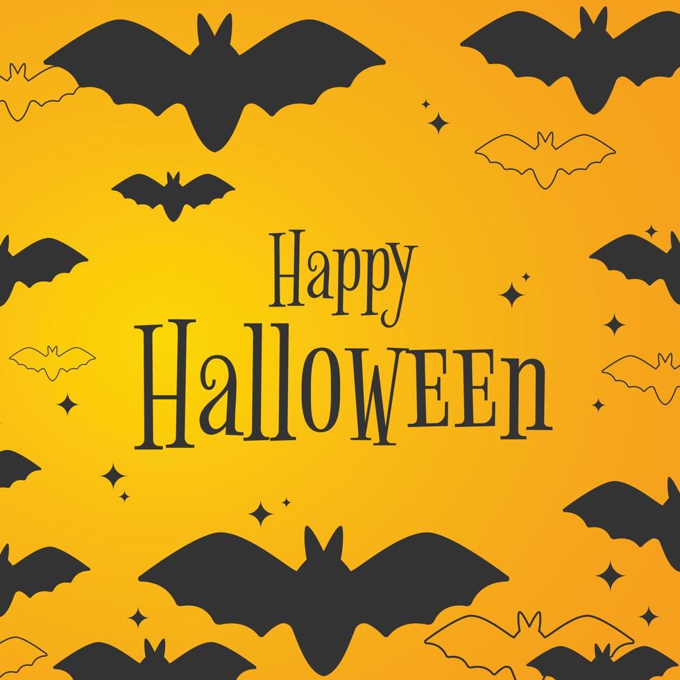 uitnodiging halloween eng banners sjabloon vector