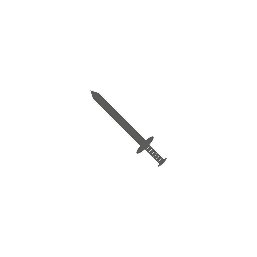zwaard icoon vector illustratie