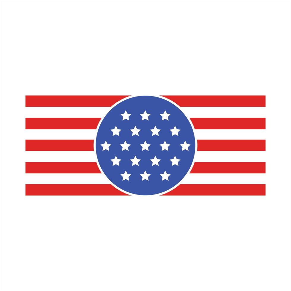 Verenigde Staten van Amerika vlag kunst afbeelding, Verenigde Staten van Amerika vlag vector